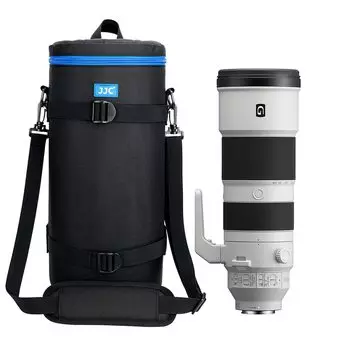 Очень большой толстый чехол для объектива камеры Nikon Sony Zoom Lens Reverse Lens Hood Tele Convert Camera Capry Bag Совместимость с объективами дюймов или