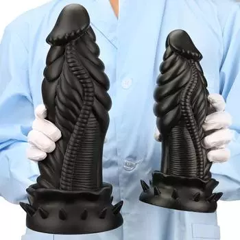 Очень большой жидкий силикон, анальная пробка, фаллоимитатор, анальный расширитель, секс-игрушки, страпон на члене, мастурбатор с большим членом S