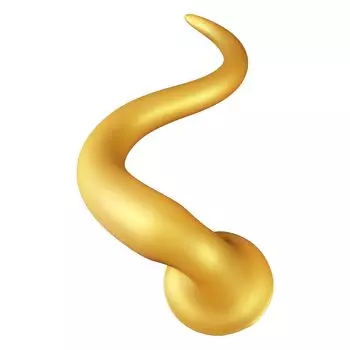 Очень длинная анальная пробка на присоске из жидкого силикона 2XL от TaRiss s