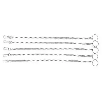 Очень длинный прочный металлический хипстерский кошелек для ключей с кольцом на ремне, брелок-цепочка с зажимом