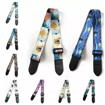 Очень широкий ремень для электрогитары, регулируемый ремень для гитары, ремень для акустической гитары A3