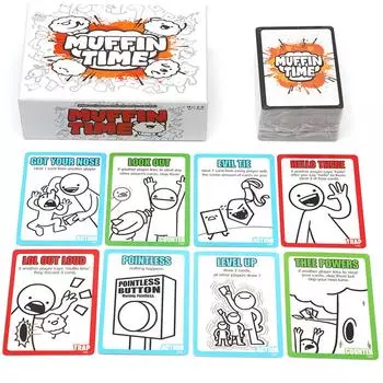 Очень случайная карточная игра | Включает пакеты расширений Головоломка Карточная игра Случайная карточная игра для семейного досуга Карточные посиделки One Size