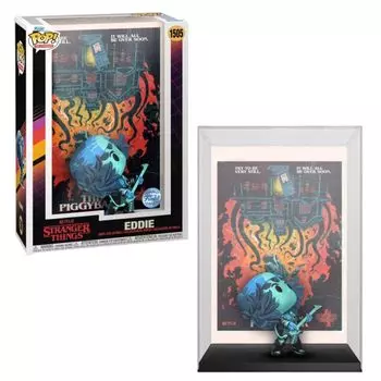 Очень странные дела Очень странные дела Фигурка Funko Funko Обложка комикса с чехлом Piggyback(Эдди) Поп!