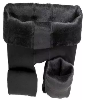 Очень теплые, с начесом, с подкладкой, толстые, тепло, холодно, холодно 1 [Kokomari] Леггинсы, колготки, эластичные, гетры, удержание, защита, защита, женские (черный