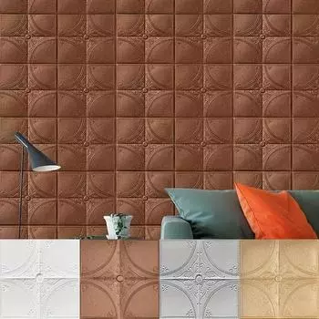 Очень толстый! толщиной 0,315 дюйма 15/20 шт. 3D самоклеящихся антистолкновительных наклеек своими руками улучшит вашу спальню или гостиную - водонепроницаемые 15pcs белый