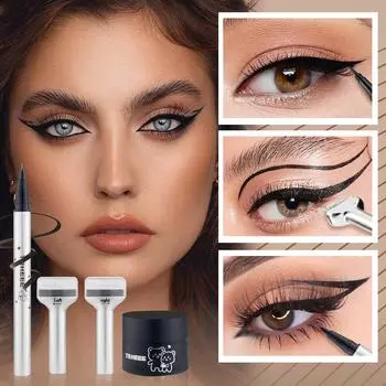 Очень удобные аксессуары для нижних ресниц Seal Неразмазывающаяся подводка для глаз Водостойкая подводка-карандаш для глаз One Shape Eyeliner Pencil Eyeliner Seal Pen чёрный