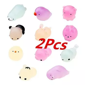 Очень забавные декомпрессионные игрушки для уменьшения депрессии, сюрпризы для детей-аутистов, подарки на день рождения, праздники 2pcs