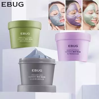 Очищающая грязевая маска с зеленым чаем, увлажняющая маска с салициловой кислотой для контроля жирности, глубоко очищающая маска с вулканической грязью Green tea