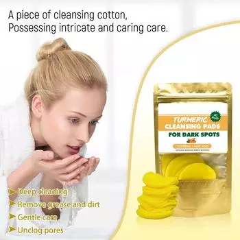 Очищающая губка Kojic, очищающие средства по уходу за кожей One Size жёлтый