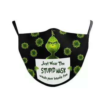 Очищающая многоразовая маска подходит для мужчин и женщин, является украшением лица разноцветный