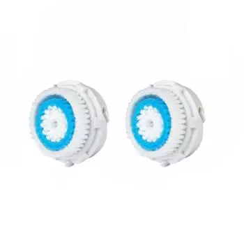 Очищающая насадка-щетка Нежное очищение с кашемировой текстурой Насадка-щетка для чистого мытья лица One Size синий