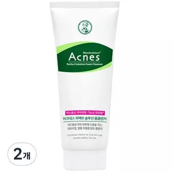 Очищающая пенка Acnes Perfect Solution, 200 мл, 2 шт.