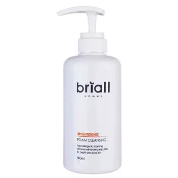 Очищающая пенка Briol Homme Brightening Foam, 500мл, 1 шт, лучшая мужская косметика Кореи