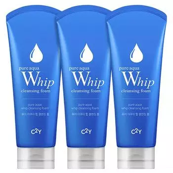 Очищающая пенка C2Y Pure Aqua Whip, 220 мл, 3 шт.