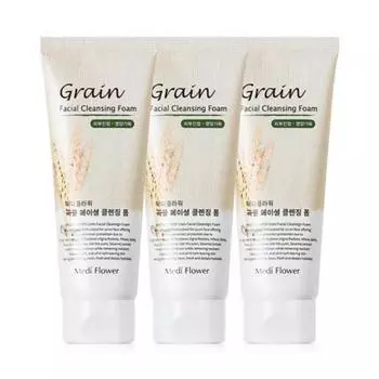 Очищающая пенка для лица MediFlower Grain (150мл)