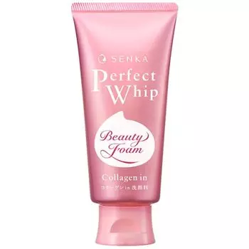 Очищающая пенка для лица Senka Perfect Whip Collagen in Facial Cleansing Foam 120 г