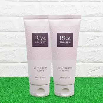 Очищающая пенка для тела Rice Therapy Rice Bran Total Foam Cleanser 150 мл 2, 4