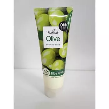 Очищающая пенка для тела The Natural Moist Olive Cleansing Foam 200 г для нормальной и сухой кожи, 5 шт.