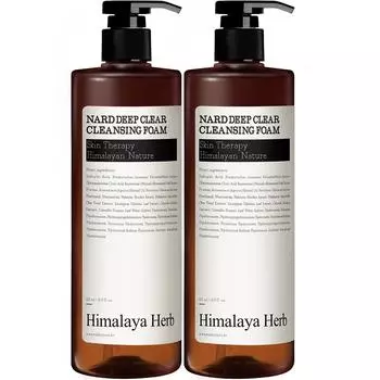 Очищающая пенка для умывания Bouquet Garni Nad Deep Clear, 500 мл, 2 шт.