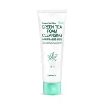 Очищающая пенка для умывания Seedmul Green Tea Pure Skin (120мл)
