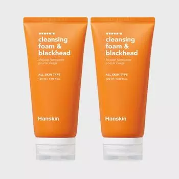 Очищающая пенка Hanskin для удаления черных точек всех типов 120 мл X2 2 [B0009509]