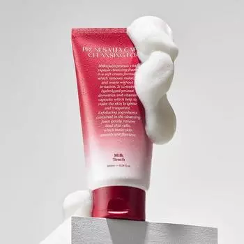 Очищающая пенка Milk Touch Plum Vita Capsule 300 мл