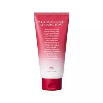 Очищающая пенка Milk Touch Plum Vita Capsule 300 мл