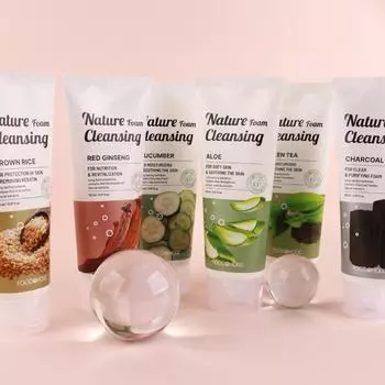 Очищающая пенка Nature 150 мл Aloe