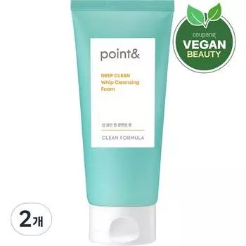 Очищающая пенка Point & Deep Clean Whip, 200 г, 2 шт.