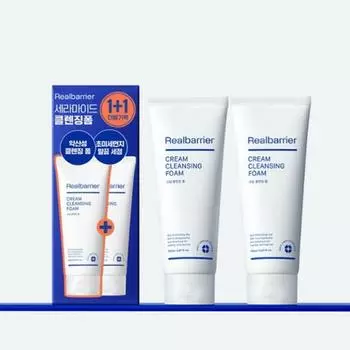 Очищающая пенка Real Barrier Cream 150 мл 1+1 Специальный набор