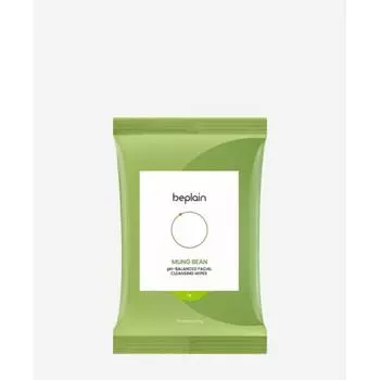 Очищающая салфетка Beplain Water 20 листов, цвет зеленой фасоли NONE