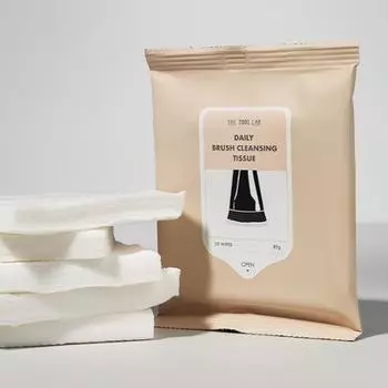 Очищающая салфетка The Tool Lab Daily Brush (20 листов)