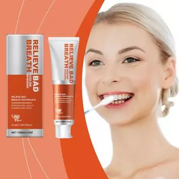 Очищающая зубная паста Очищающий уход Зубы Яркий Освежающий Мятный Уход за полостью рта Зубная паста One Size