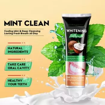 Очищающая зубная паста от зубного камня и десен, отбеливающая зубная паста 100 г One Size