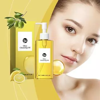 Очищающее масло для чувствительной кожи, нежное снятие макияжа с лица, глаз и губ, новый выбор для снятия прозрачного макияжа, 100 мл жёлтый