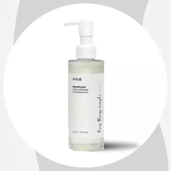 Очищающее масло для контроля пор ANUA Heartleaf 200 мл