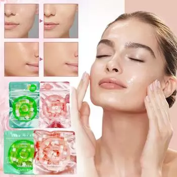 Очищающее масло, капсулы портативное масло для снятия макияжа, одноразовое очищающее масло, смягчающее успокаивающее нежное очищающее масло, очищающее средство на основе касторового масла 40 мл One Size