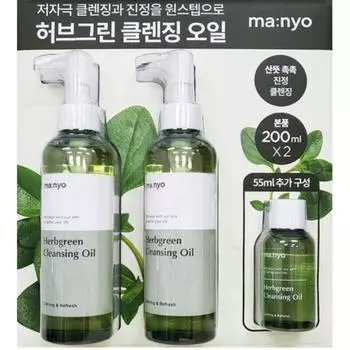 Очищающее масло Manyo Factory Herbal, 455 мл, 1 шт.