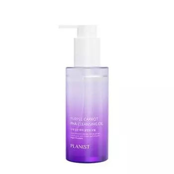 Очищающее масло Planist Purple Carrot Paha (Сертифицированное веганское, гипоаллергенное удаление примесей), 1 шт., 140 мл