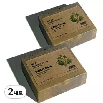 Очищающее мыло для лица Sweet Lane Houttuynia cordata 130г х 2р + пенящаяся сетка, 2 набора