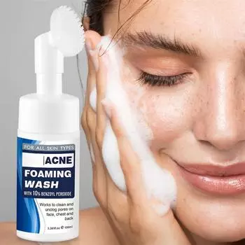 Очищающее очищающее средство, освежающее глубокое очищение, неплотная пенка для умывания 100 мл One Size