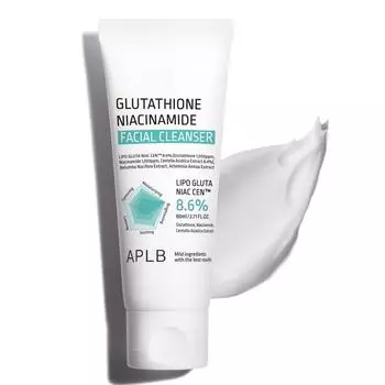 Очищающее средство для лица Aple B Glutathione Niacinamide, 80 мл, 1 шт.