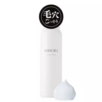 Очищающее средство для лица Crystal Whip 1 для внутренних продаж, протестированное на наличие загрязнений в порах и пены для лица x 1 [SHIRORU] Нет. «Эффективное отшелушивание»