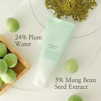 Очищающее средство для лица, Отшелушивающее и успокаивающее очищающее средство для лица, Очищающее средство, Пенка для умывания 100мл зелёный