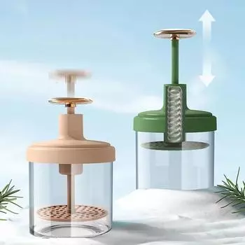 Очищающее средство для лица, пенообразователь для снятия макияжа, пенообразователь для душа, пенный шампунь, устройство для создания пузырьков, дозатор мыла белый