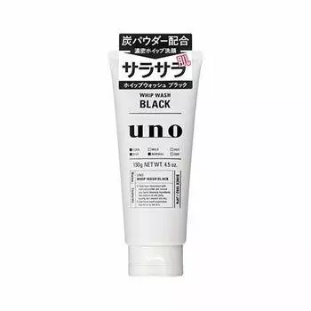 Очищающее средство для лица Uno Whip Wash 130 г, набор из 10 шт. (черный)