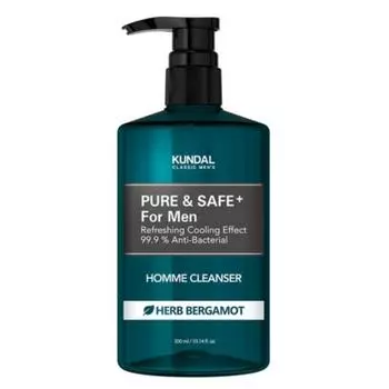 Очищающее средство для мужчин Kundal Cooling с ароматом бергамота, 240 мл, 5 шт.