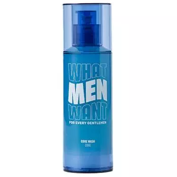 Очищающее средство для мужчин Whatman Want Core Wash Cooling, 100 мл, 1 шт.