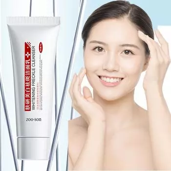 Очищающее средство для отбеливания и борьбы с веснушками, осветляет тон кожи, сужает поры, контролирует масло, уменьшает пятна, очищает лицо