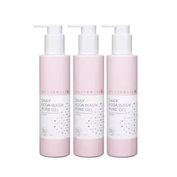 Очищающее средство для женщин Plantain Eco Hour Wash Pure Gel, 3 упаковки, 200 мл